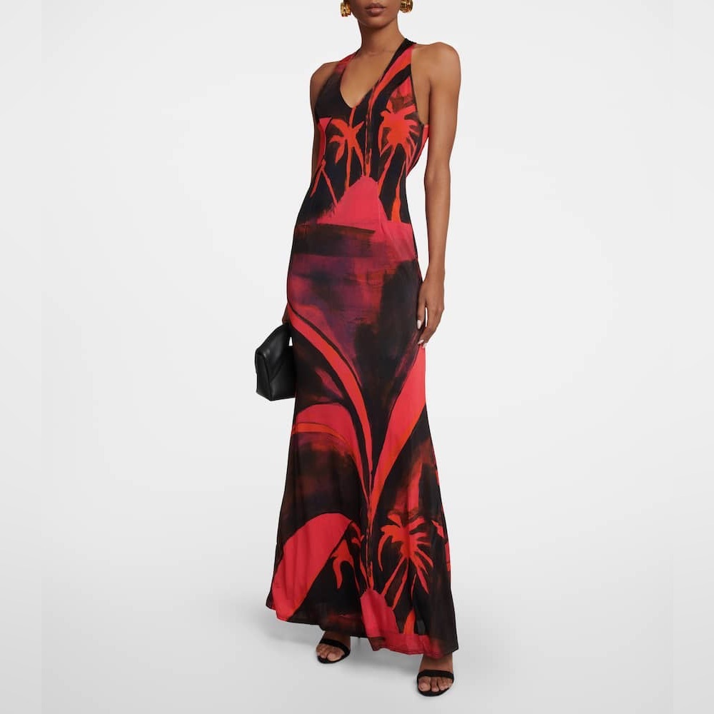 LOUISA BALLOU
High Sea printed jersey maxi dress